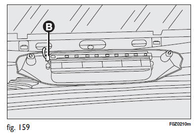 Fiat Panda. Feux troisième stop