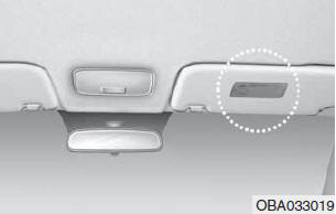 Hyundai Grand i10 - Étiquettes d'avertissement d'airbag