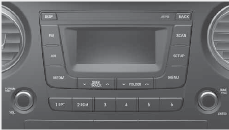 Hyundai Grand i10 - Audio
