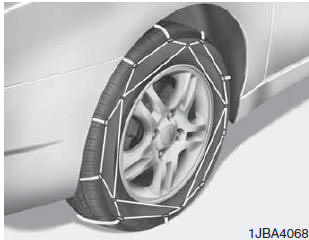 Hyundai Grand i10 - Chaînes de pneu