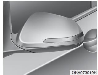 Hyundai Grand i10 - Remplacement de l'ampoule du répétiteur latéral