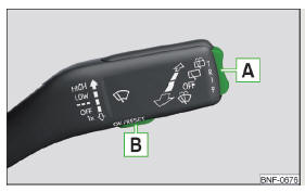 Fig. 24 Boutons du levier de commande