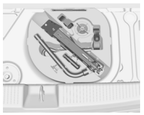 Véhicules avec roue de secours