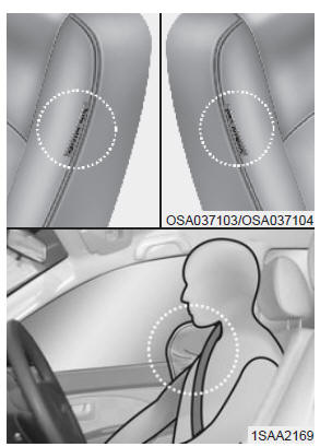 Airbag latéral (le cas échéant)