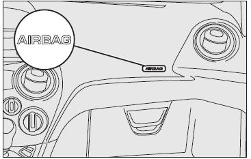 Airbag frontal côté passager