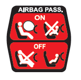 Airbag passager OFF