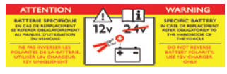 Batterie 12 V 